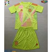 Otroški Nogometni dresi Nemčija Vratar Gostujoči EP 2024 Kratek Rokav (+ Kratke hlače)